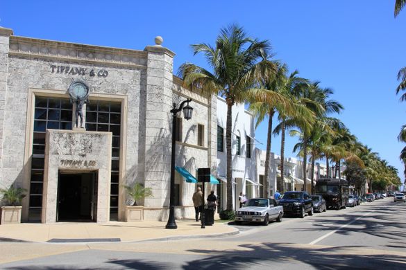 The Palm Beaches - Worth Avenue Street View - Photo credit Worth Avenue Association The Palm Beaches - Worth Avenue Street View - Photo credit Worth Avenue Association