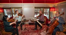 James Armstrong performing Chamber Music at Hotel Sacher in Vienna 