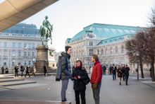 James Armstrong in Vienna 