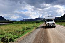 RV on Haines Road, Yukon
