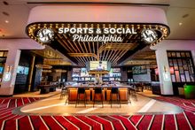 Sports & Social at The Live! Casino & Hotel. Photo courtesy of Live! Casino & Hotel Philadelphia.