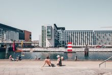 Islands Brygge in Copenhagen. 