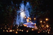 Waterfall dinner