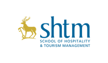 University of Surrey’s School of Hospitality & Tourism Management logo.