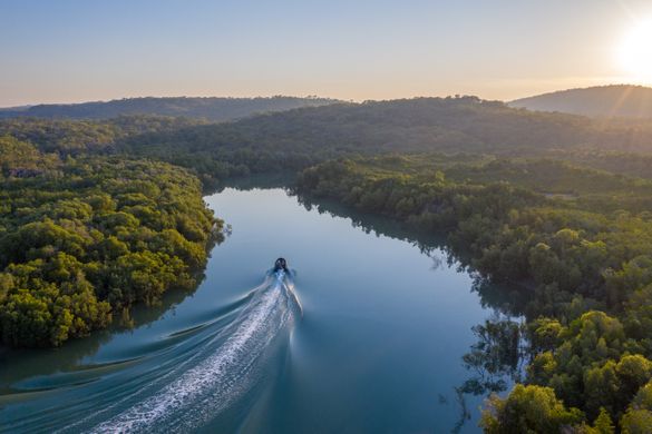 Sail into secluded waterways aboard the Xplorer tender on the Across the Top voyage