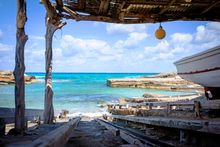 Es Caló beach, Formentera