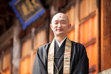 Head monk at Onsenji Temple, Yusho Ogawa 