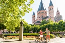 Fahrrad fahren in Mainz
