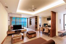 Away Okinawa Kouri Island Resort_Living dining kitchen