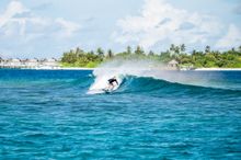 Petrols wave at Six Senses Laamu.