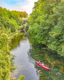Canoeing in Leipzig