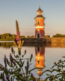 Lighthouse at Moritzburg Castle
