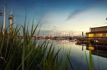 Cospudener Lake in Leipzig Lakeland