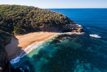 Scenic coastal views from Bouddi National Park, Bouddi.
