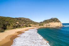Scenic coastal views from Bouddi National Park, Bouddi.