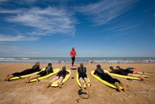 Surf lessons