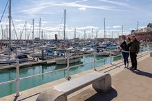 Harbourside stroll, Royal Harbour,  Ramsgate