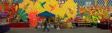 Long Mural at the Farmers Market in Lake Havasu City