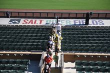 Salt River Stair Climb -1 at Salt River Fields at Talking Stick