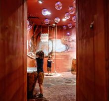 The Bubble Cave at Clarksville's Customs House Museum is a delightful place for children of all ages.