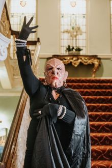 The Grand High Witch at The Headland hotel
