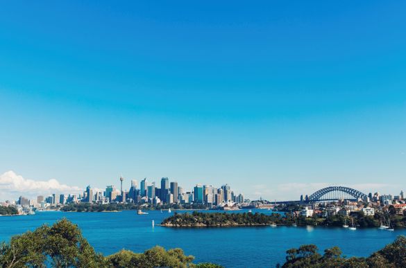 Stunning harbour views as viewed from Taronga Zoo in Mosman