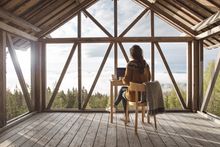 Lofthuset Bergaliv landskapshotell, Orbaden