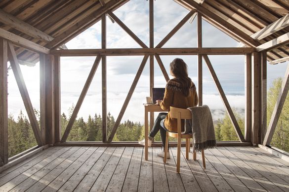 Lofthuset Bergaliv landskapshotell, Orbaden
