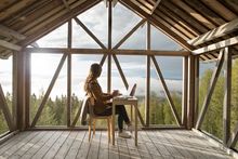 Lofthuset Bergaliv landskapshotell, Orbaden