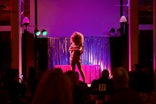 Drag Bingo night at The Palace Hotel, Broken Hill hosted by Amanda Screetly.