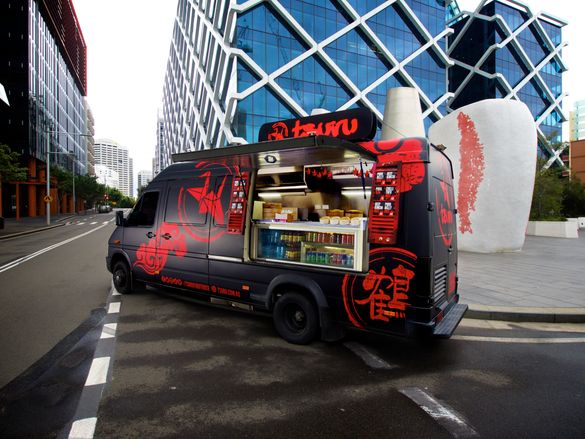 Tsuru Food Truck brings Sydney Asian cuisine in its most über-hip form.