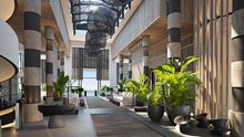 LUX* Grand Baie Entrance