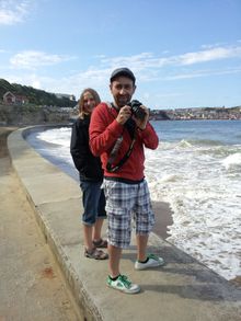 Jane and Neil in Scarborough
