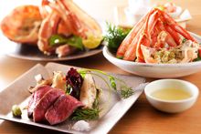 Matsuba Crab and  Tajima Beef at Sanpou Nishimuraya 