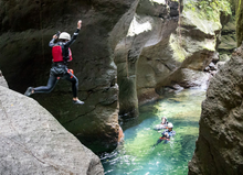 Canyoning on the Caribbean Nature Island Dominica
