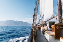 Twister sailing from Tenerife to La Gomera