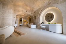 Stay in the Aquatio cave, Matera