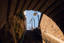  The picturesque Argyle Stairs in The Rocks.