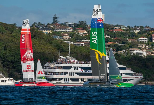 SailGP On-Water spectator experiences with Captain Cook Cruises