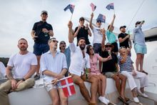 SailGP On-water spectator boat with Captain Cook Cruises