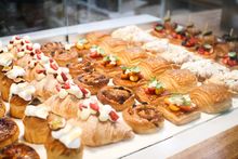 Anna Polyviou's pastries with Textbook Patisserie.