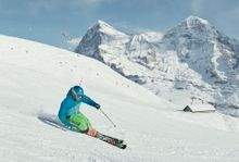 Skiing in Grindelwald