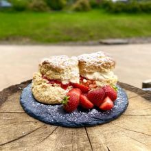 Visit East Lothian Strawberry Scones
