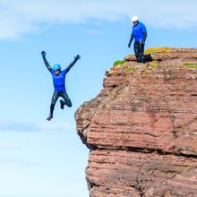 Visit East Lothian Coasteering