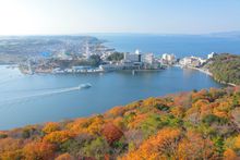 Lake Hamana from Kanzanji Temple