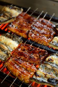 Eel cooking