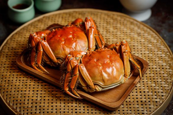Steamed Hairy Crab