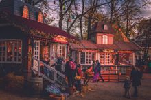 Halloween vibes at the Tivoli Gardens