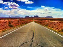 Road to Monument Valley, USA