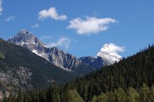 View from the Rocky Mountaineer train, USA